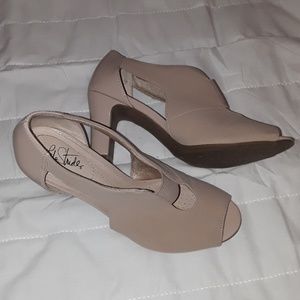 Carla Open Toe Ankle Boots